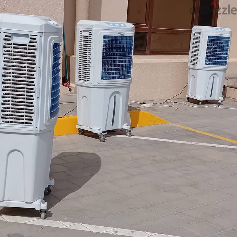 Rent Aircoolers and fans for parties تأجير مبردات هواء ومراوح للحفلات 0