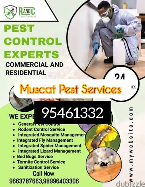 Pest Control Service for Cockroaches Bedbugs insects aunts 0