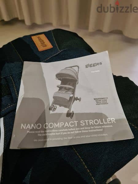 Giggles nano compact on sale stroller