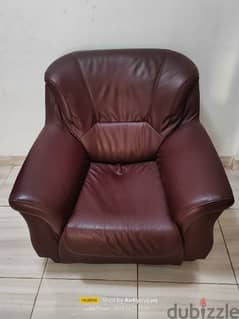 Sofa sales - leather finish very good condition