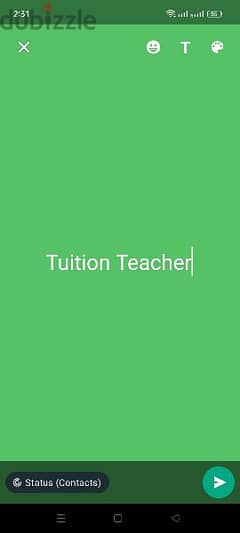 Tuition Teacher chemistry , biology in Al Ghubrah