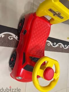 Baby Push Car Red