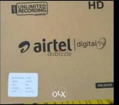 Airtel HD digital Receiver with subscription 6 Months  avelebal 0
