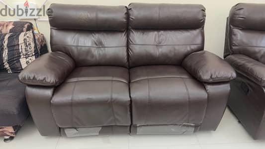 2 seater leather Recliner RO 80