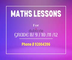 Professional Mathematics teacher doing home lessons for all grades
