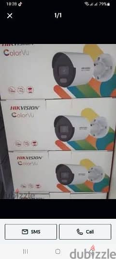 New CCTV security camera fixing Hikvision and dava HD came