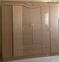 6 Doors cupboard,Dressing table & Cot with mattress contact (95125391)