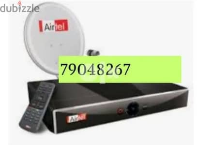 full HD Airtel Receiver subscription available six months free