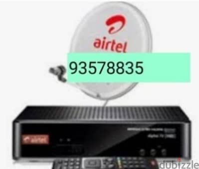 full HD Airtel Receiver subscription available six months free