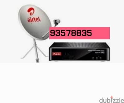 full HD Airtel Receiver subscription available six months free