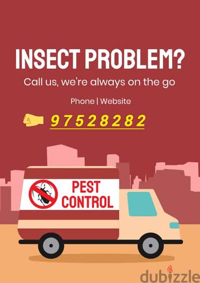 Pest treatment service for insects