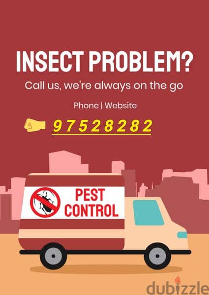 Pest treatment service for insects 0