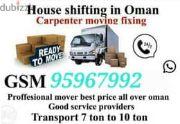 House shiffting office shiffting furniture fixing transport