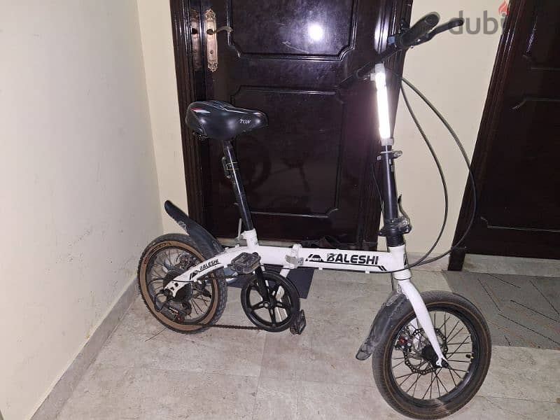 Folding Bike with 6 speed gear, working fine, 1