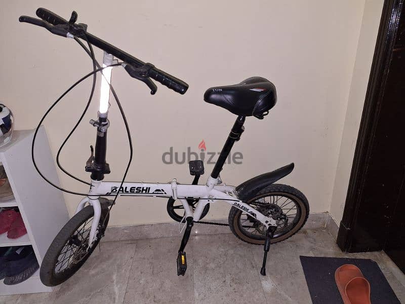 Folding Bike with 6 speed gear, working fine, 2