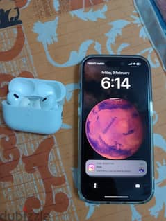 iPhone 14 Pro 256 gb and AirPod Pro 2