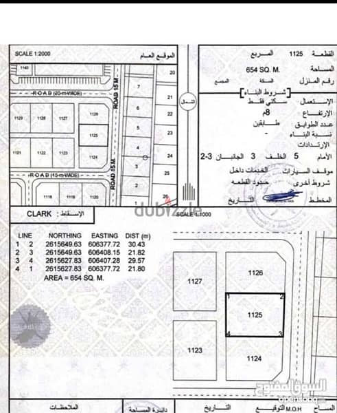 أرض سكنية فرصة في أبو النخيل جنوب 0