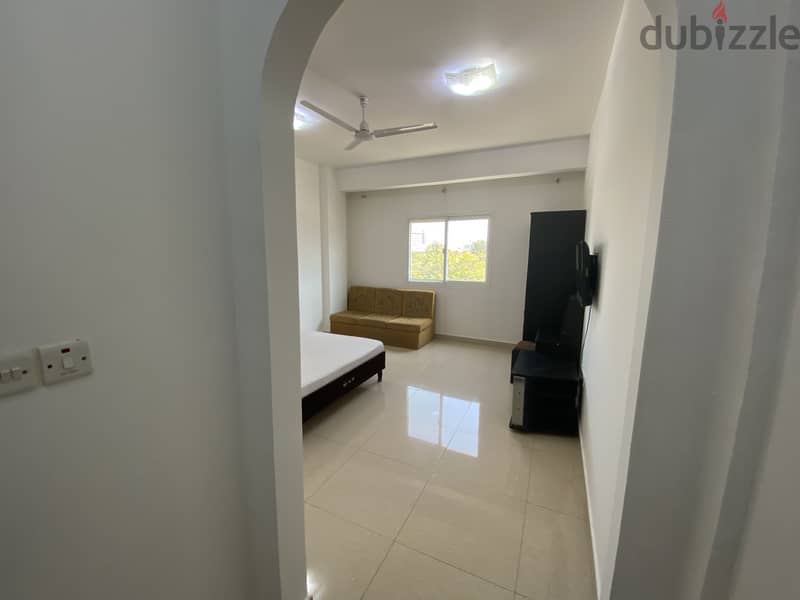 Neat and clean spacious Fully Furnished room for rent in Al Ghubra 4