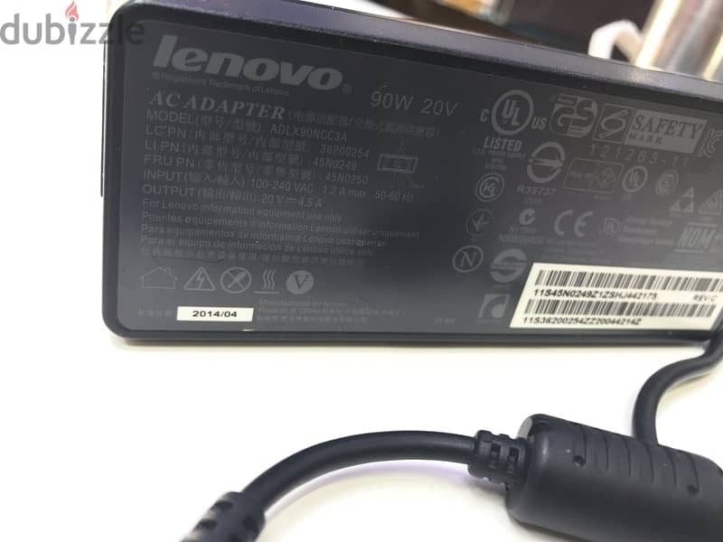 orginal Lenovo laptop charger adapter 1