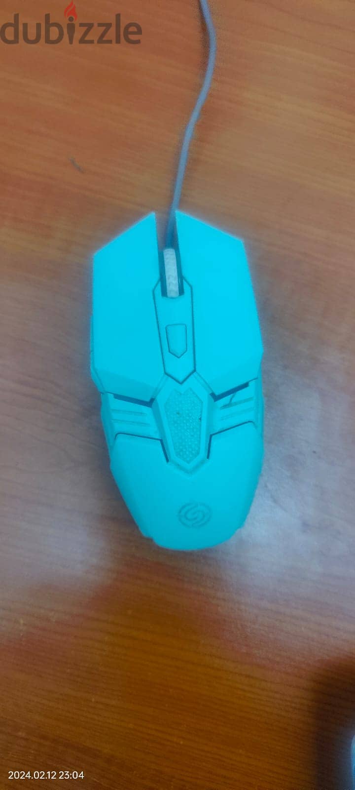 WHITE RGB GAMING MOUSE 0