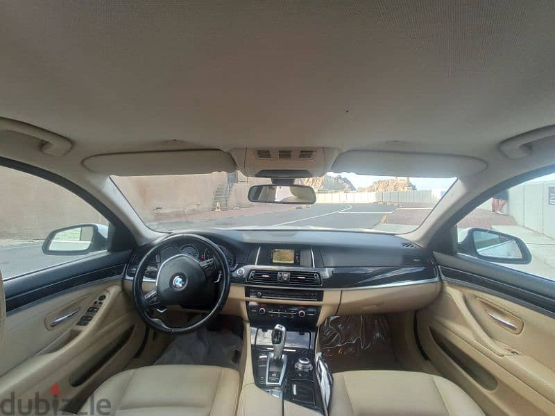 BMW 520 GCC 2015 خليجية نظيفة 6