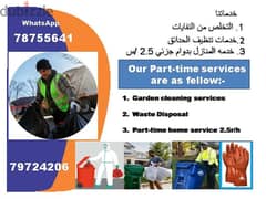 we do cleaning and housekeeping work