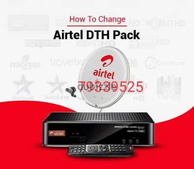 installation Airtel NileSet arabset Fixing  Home service