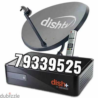 Home services all satellite nilsat Arabsat airtel dish TV