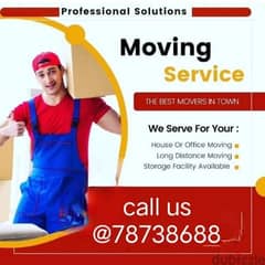 House, villas and offices stuff shift services