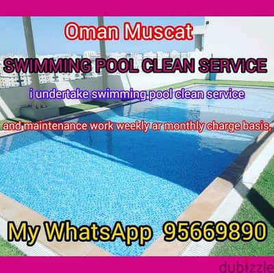 swimming pool clean service