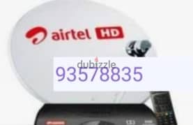 Dish Fixng and setting Airtel nilesat Arabsat Osn 0