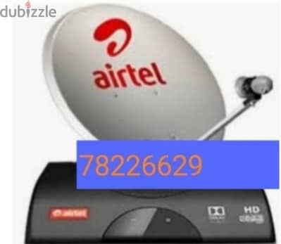 Nilsat arabsat dish Airtel pakast tata saky All satellite