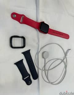 Apple Watch Series 8 [GPS 41mm] ساعة أبل + charger + cover+wristband