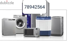 All servicees of the AC frije washing machine repairing. . .