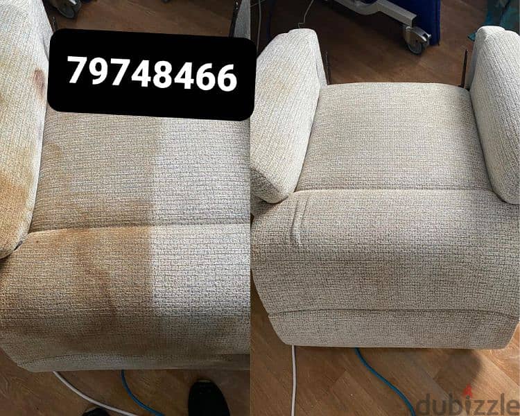 Less Prices Professional Sofa/ Carpet/ Metress Cleaning Service Muscat 5