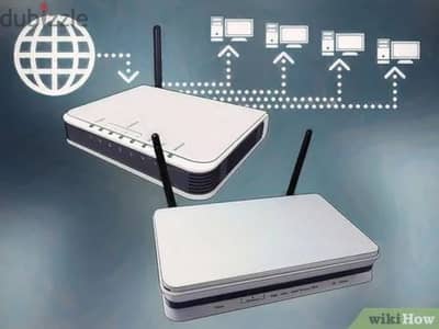 Wi-Fi network shering saltion home office flat to Flat