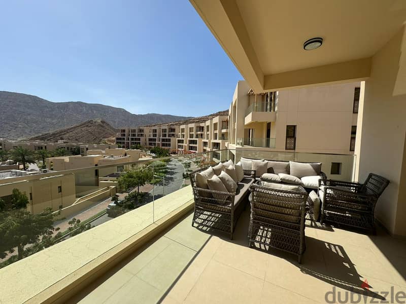 3 + 1 Amazing Fully Furnished Duplex Flat for Rent in Muscat Bay 5