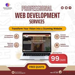 Professional Website Development, Ecommerce, OFFER, Marketing