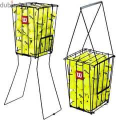 Wilson Tennis Balls Hopper Tennis Ball Basket 0