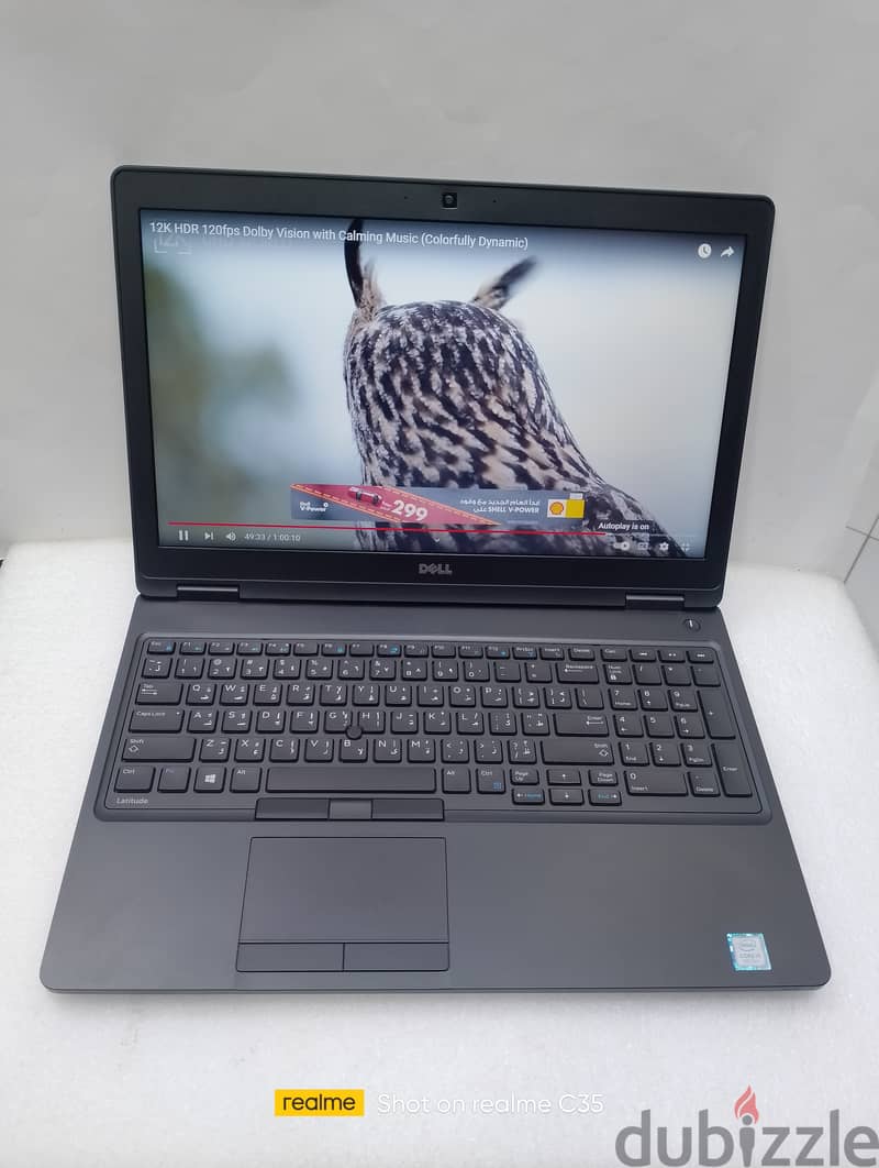 DELL 5580-CORE I5-16GB RAM-512GB SSD-7TH GENERATION-15.6"INCH SCREEN 0