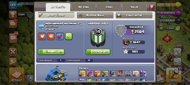 Clash of clan town Hall 12 1