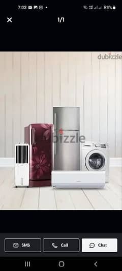 AC fridge automatic washing machine dishwasher Rapring and services