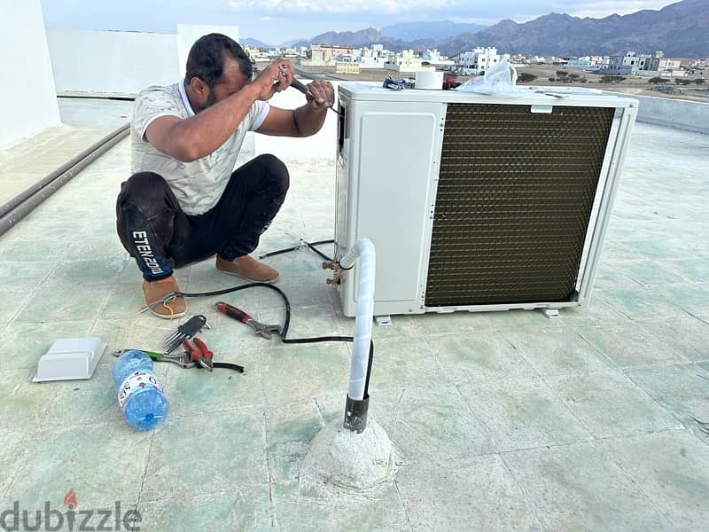 we do Ac cpper line installation, Ac installation, repair & services 2