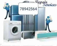 ALL servicees of the AC frije washing machine repairing. . .