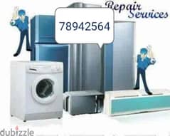 ALL servicees of the AC frije washing machine repairing. .