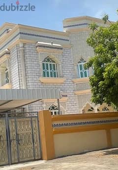 big house for rent 2 floor sohar alwqiba