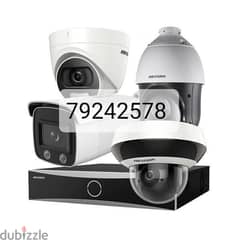 new CCTV cameras & intercom door lock installation & sell 0