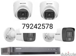 all CCTV cameras & intercom door lock mantines and installation