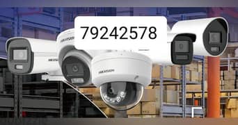 new CCTV cameras & intercom door lock mantines & fixing