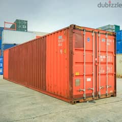 40 Ft & High Cube Containers For Sell